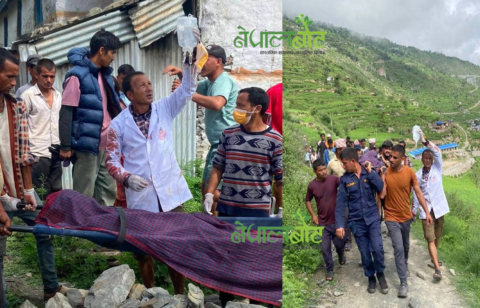गल्फागाड-श्रीनग जोड्ने सडकमा कामदारको मृत्युः दश लाख दिने सहमती