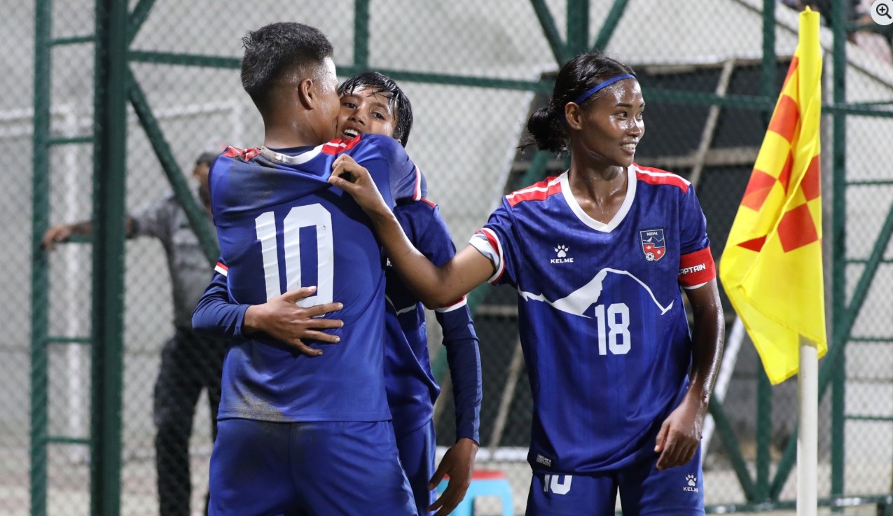 पूर्णिमाको ह्याट्रिकले नेपाल बिजयी 