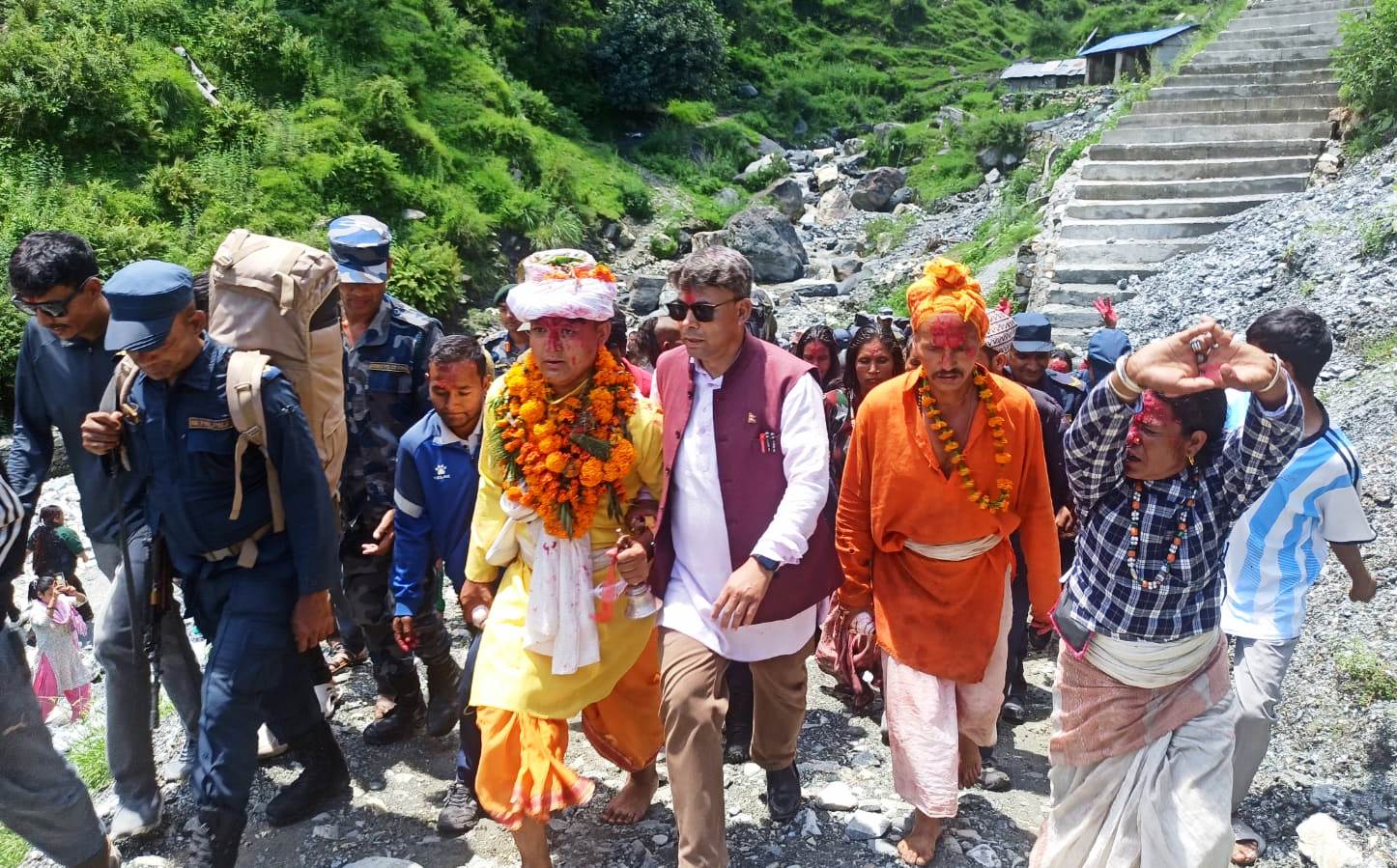 छायाँनाथ धामको तीर्थयात्रा शुरु