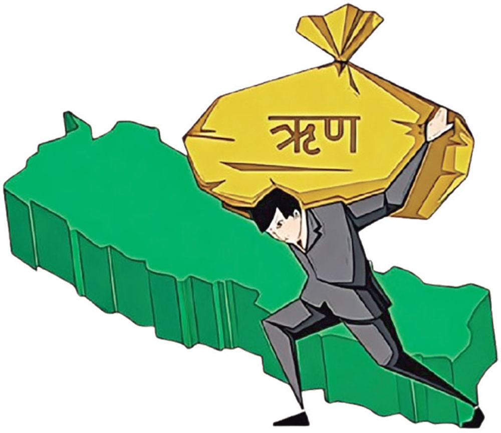 वर्ष दिनमै २ खर्ब ३१ अर्ब सार्वजनिक ऋण थपियो