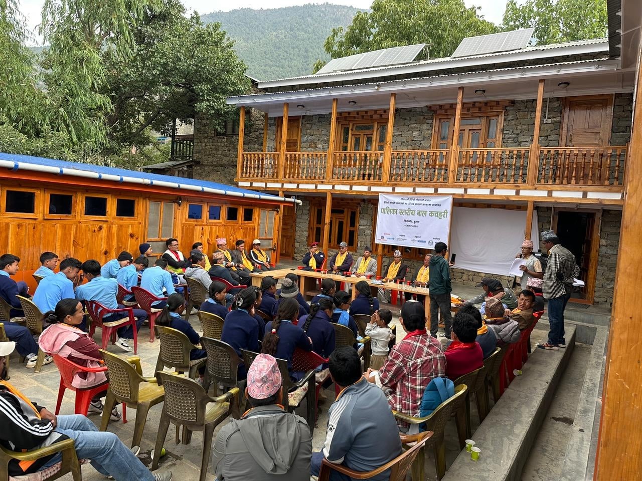 बाल कचहरीमार्फत हुम्लाका बालबालिकाले मागे आफ्नो हक अधिकार सम्बन्धित सरोकारवाला निकायलाइ