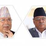नेकपा अध्यक्ष दाहाल वरिष्ठ नेता नेपाल बिच भेटवार्ता