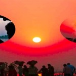 आज छठको मुख्य दिन, अस्ताउँदो सूर्यलाई विधिपूर्वक अर्घय दिइँदै