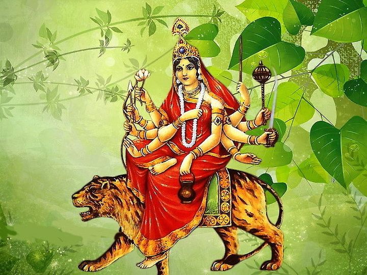 आज नवरात्रको तेस्रो दिनः माता चन्द्रघण्टाको विधिपूर्वक पूजा आराधना गरिँदै 