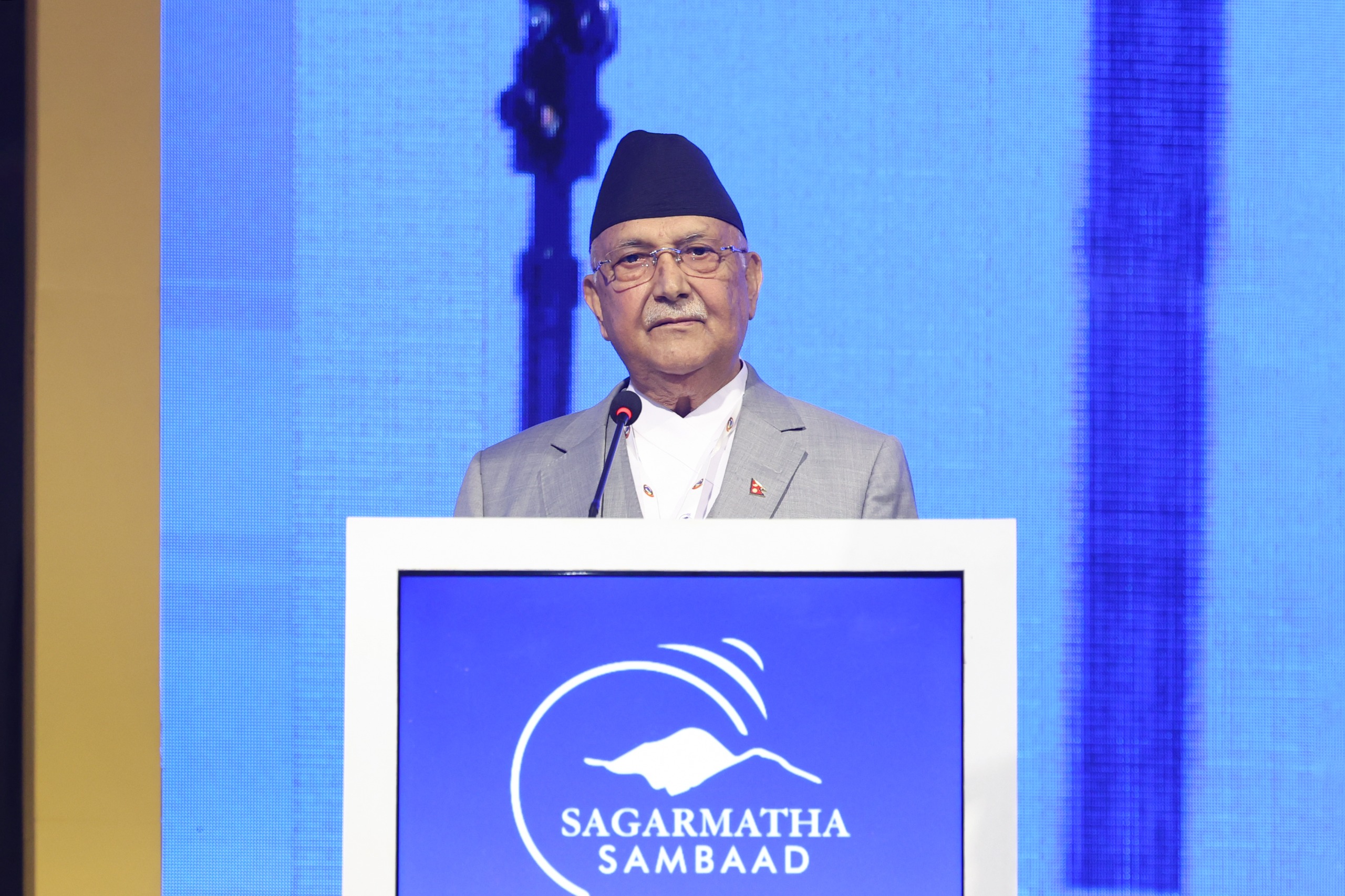 'हिमालहरु जोगाउनु पृथ्वी, महासागर र स्वयं मानवता जोगाउनु हो'; प्रधानमन्त्री ओली (संवोधनको नेपाली अनुवादसहित)