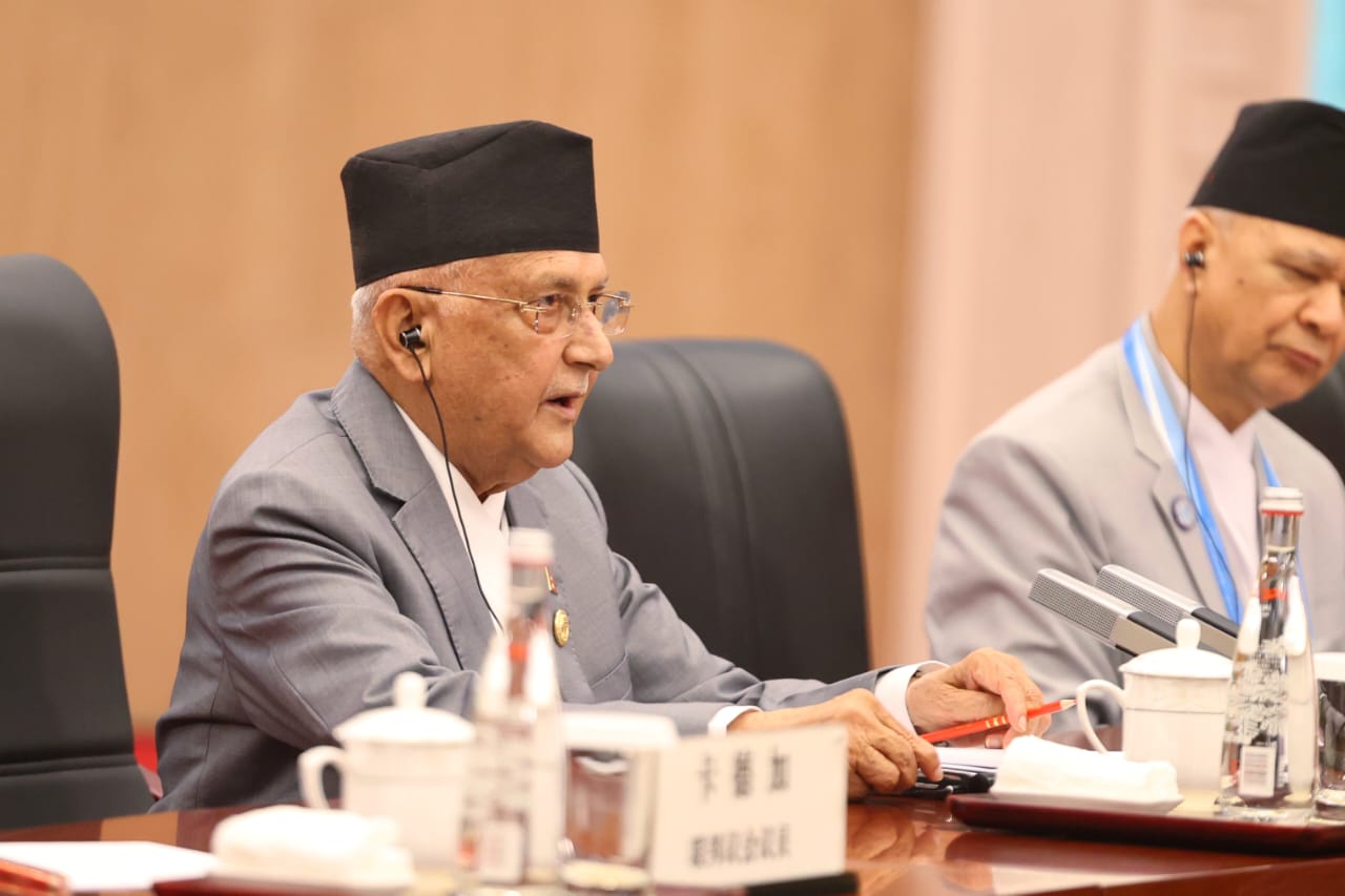 चिनियाँ राष्ट्रपति सीसँग प्रधानमन्त्री ओलीले भने, 'लिपुलेकबारे चीन र भारतबीच भएको सहमतिमा मेरो आपत्ति छ'