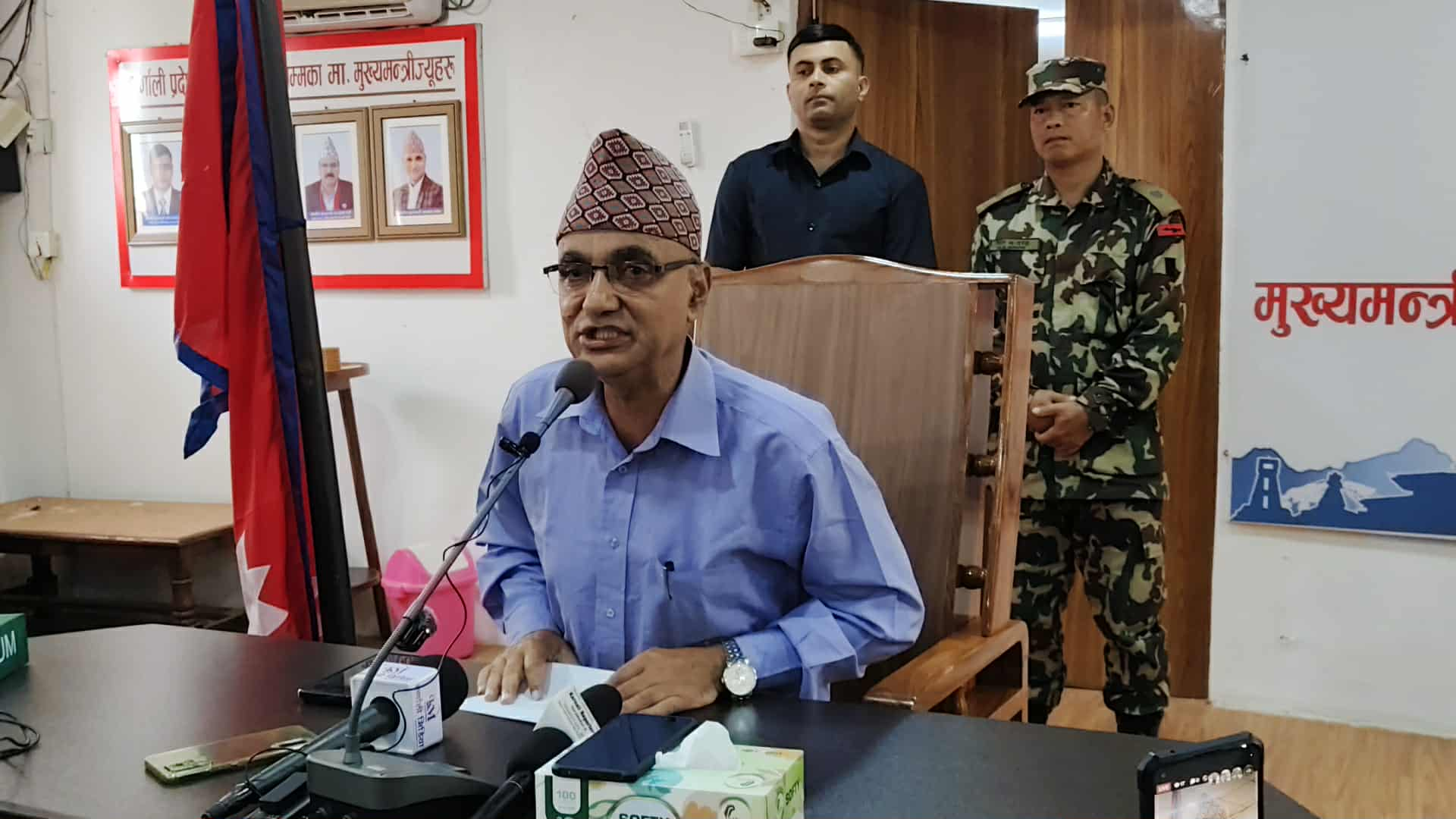  ‘जेनजी आन्दोलनलाई देखाएर कर्णालीको विकासको गति रोकिन्न’ मुख्यमन्त्री कँडेल 