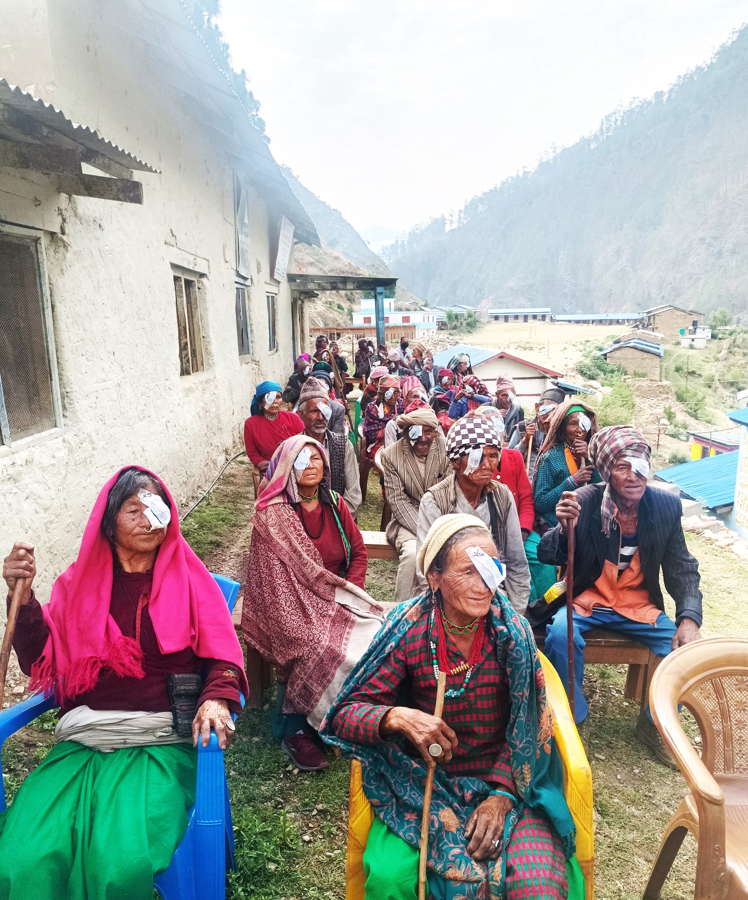 हुम्लामा आँखा जाँच तथा शल्यक्रिया शिविर सम्पन्न