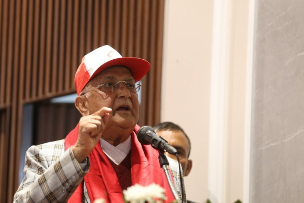 देश र जनताको सुरक्षा नेशनल भोलेन्टियर फोर्सले गर्छ ; केपी ओली