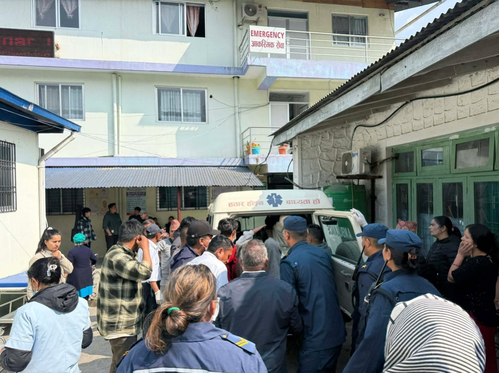 लमजुङमा जीप दुर्घटनाः एकको मृत्यु, ७ जना घाइते