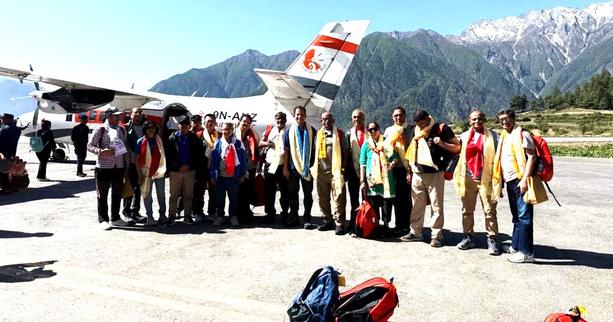 कैलाश मानसरोवर दूर दर्शनको लागि १५० विदेशी प्रर्यटक हुम्ला, निजी वायुसेवाले एकै दिन १४ उडान