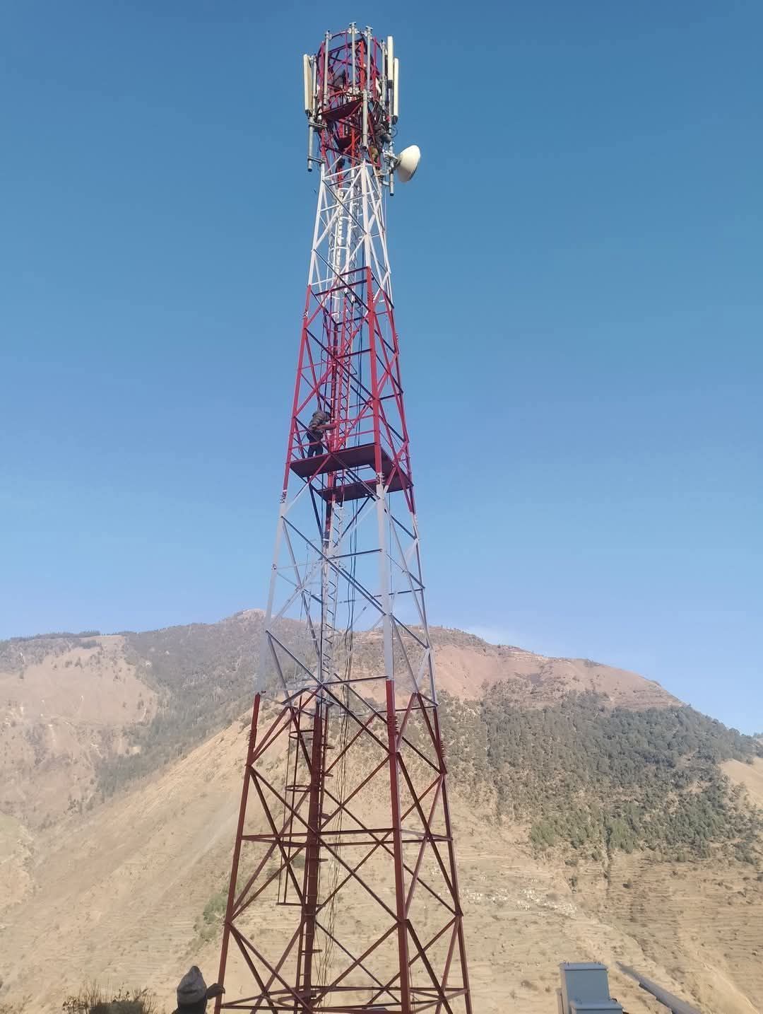 अदानचुलीमा निर्माण भएको फोरजी टावर सञ्चालनमा आउन अझै समय लाग्ने