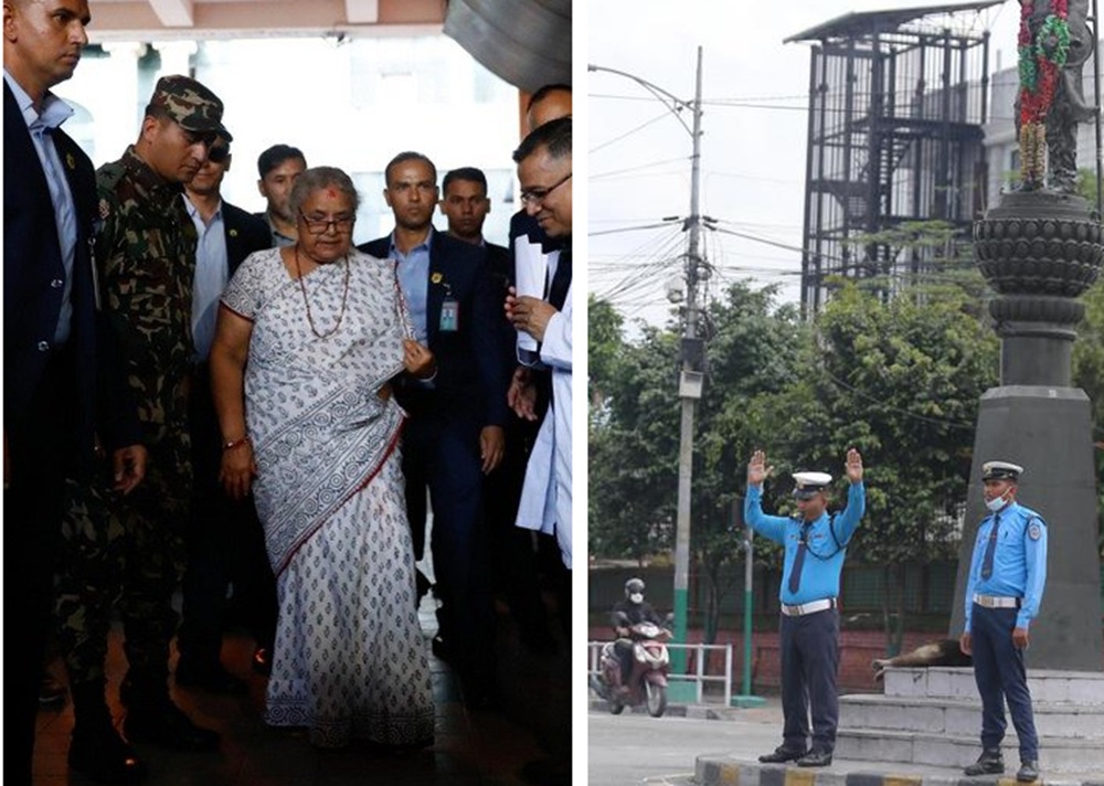 प्रहरी कार्यालय निरीक्षण गर्दै प्रधानमन्त्री कार्कीको ढाडसः उच्च मनोबलले काममा फर्किनोस्