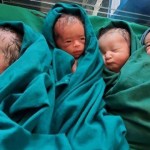 एक महिलाले जन्माइन पाँच शिशु