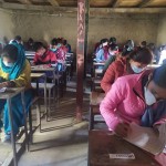 कोरोना त्रासकाबीच मुगुमा कक्षा ११ को परीक्षा सुरु