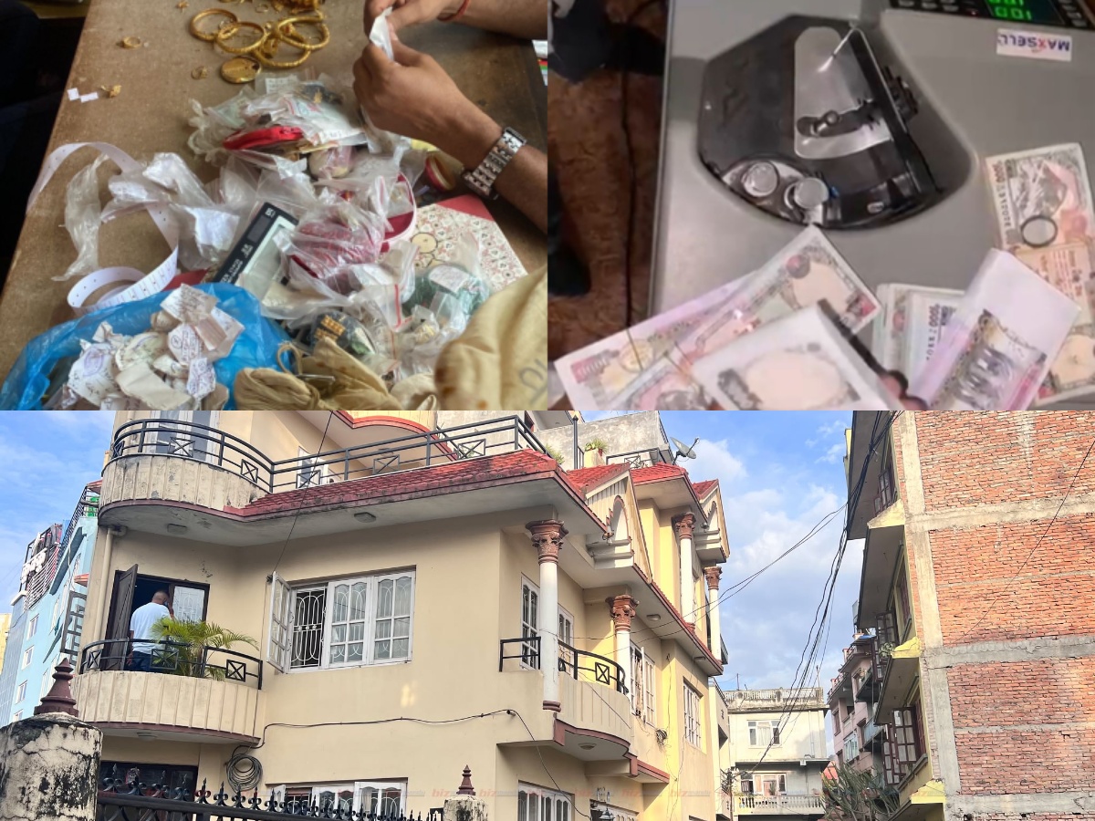 काठमाडौंको गंगबुबाट बरामद रकम ४ करोड २५ लाख भएको पुष्टि