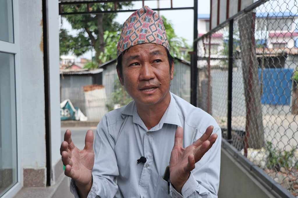 श्रम संस्कृति पार्टी दर्ताका लागि हर्क साम्पाङले दिए आयोगमा निवेदन