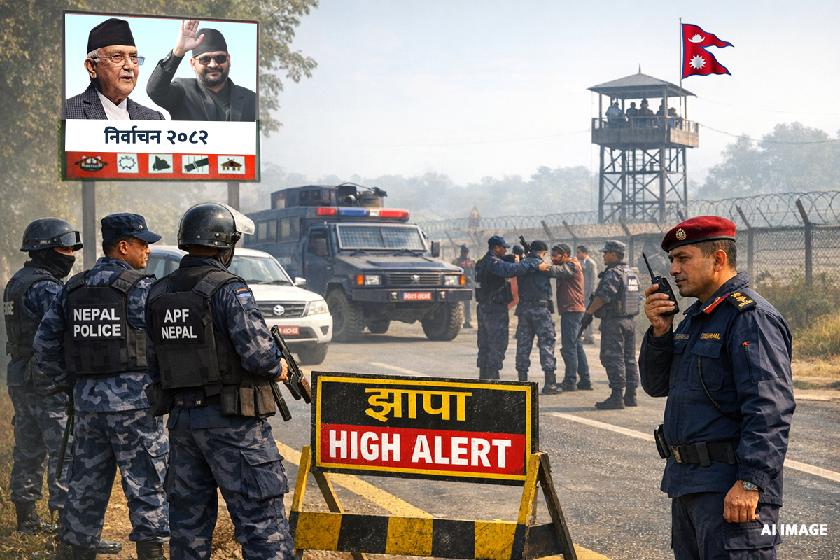 निर्वाचनमा ६ जिल्ला उच्च निगरानीमा, झापामा ‘हाई अलर्ट’