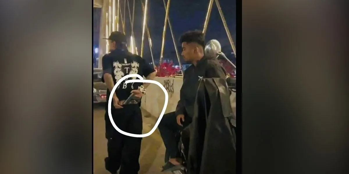 पेस्तोलसहित ‘TOB’ को टिसर्टमा देखिएका युवक पक्राउ