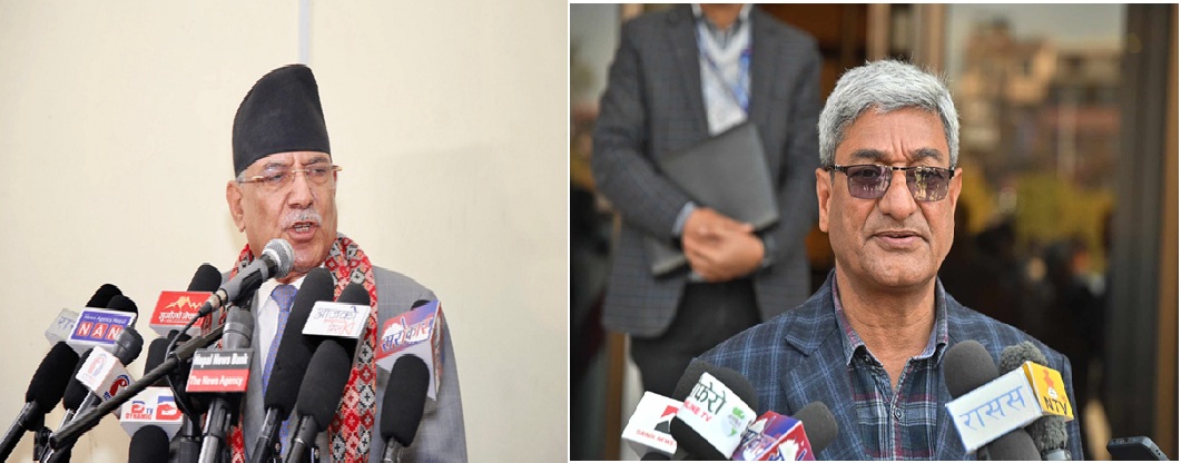 माओवादी अध्यक्ष प्रचण्ड र गृहमन्त्री लेखक निवासमा पनि आगजनी