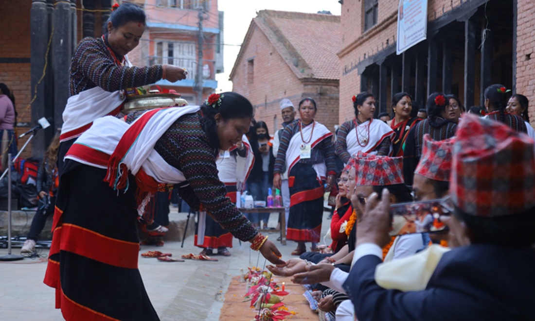 सुरु भयो नेपाल संवत् ११४६, म्हः (आत्म) पूजा पनि गरिँदै