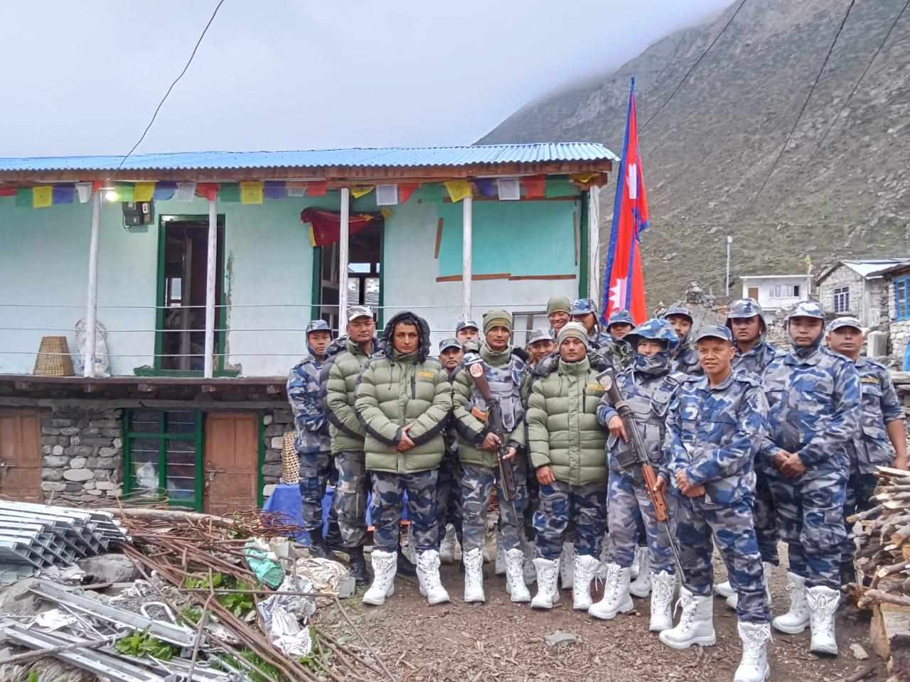 गोरखाको साम्दोमा सशस्त्र प्रहरी बल नेपालको बोर्डर आउट पोष्ट स्थापना