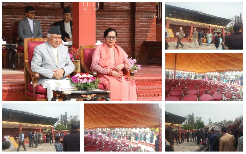 राष्ट्रपतिको चियापानमा ओली-नेपाल अनुपस्थित 