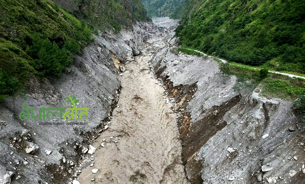 रसुवा बाढीः ५९० विदेशी नागरिक सम्पर्कविहीन
